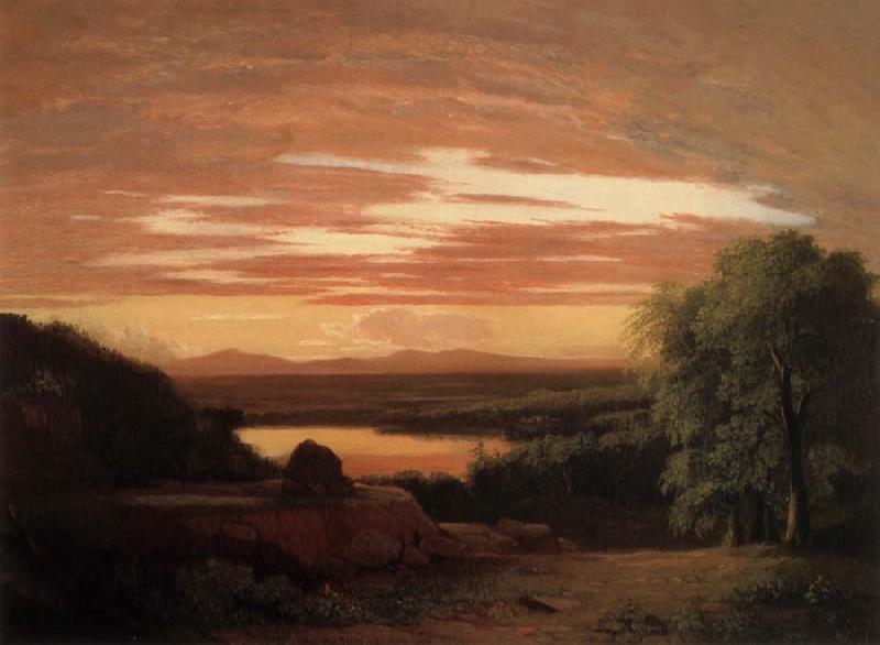 Asher Brown Durand Landscape,Sunset Germany oil painting art